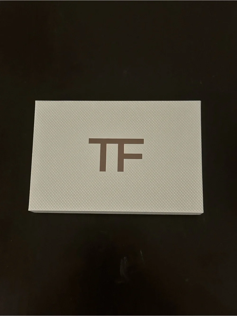 Tom Ford Mahogany Leather Card Holder with Mirror